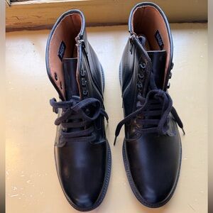 Allen Edmonds Higgins Mill Zip Up Boots with upgraded V-Tread soles. Beautiful!